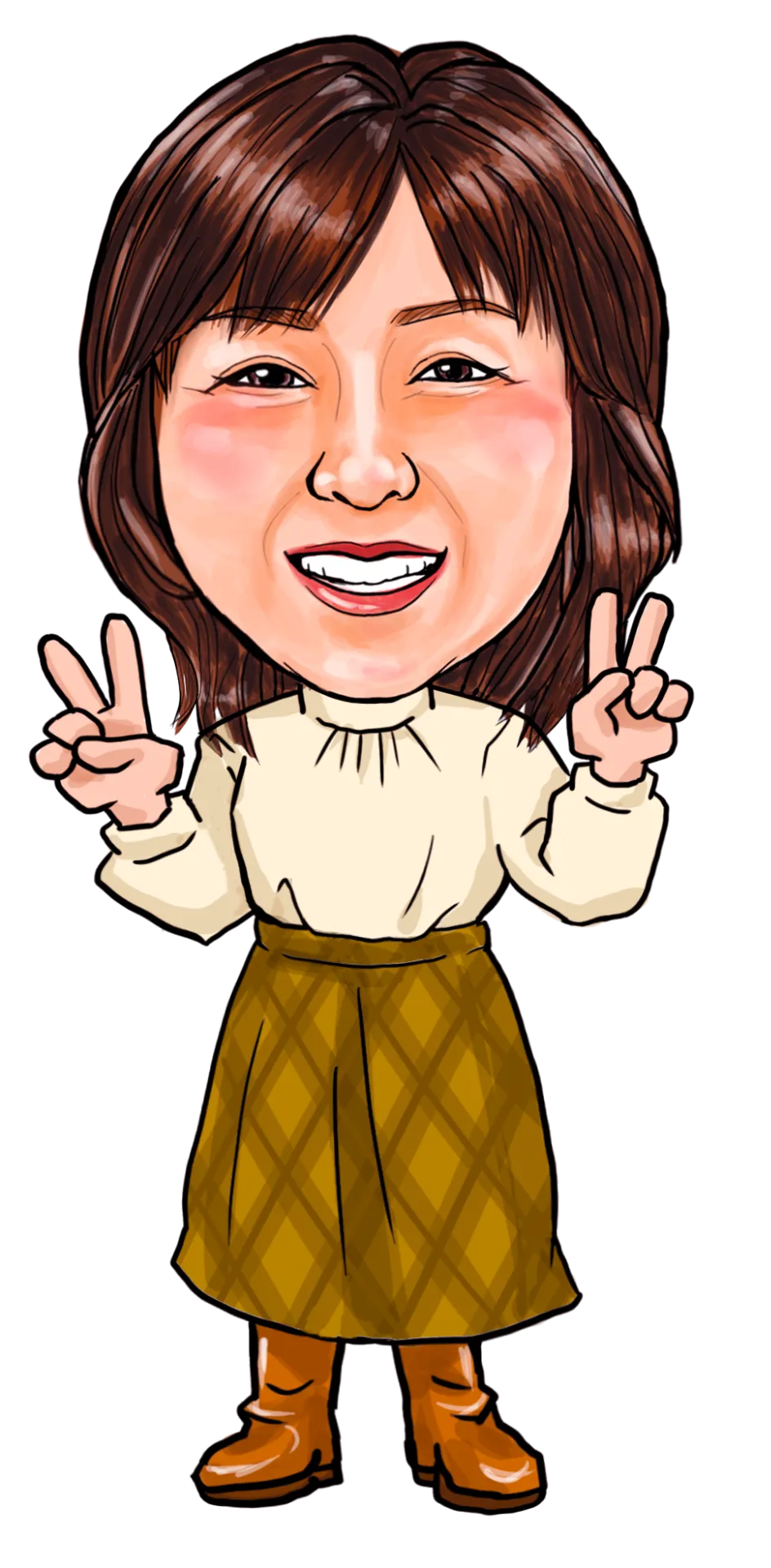 ウィッグデビューしました！